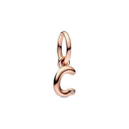 PANDORA CHARMS Mod. LETTER C DANGLE PANDORA