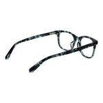 Guess Blue Men Glasses Frame in full-rim acetate with demo lenses, rectangle style, blue color, 50-20-145 size, includes branded case.