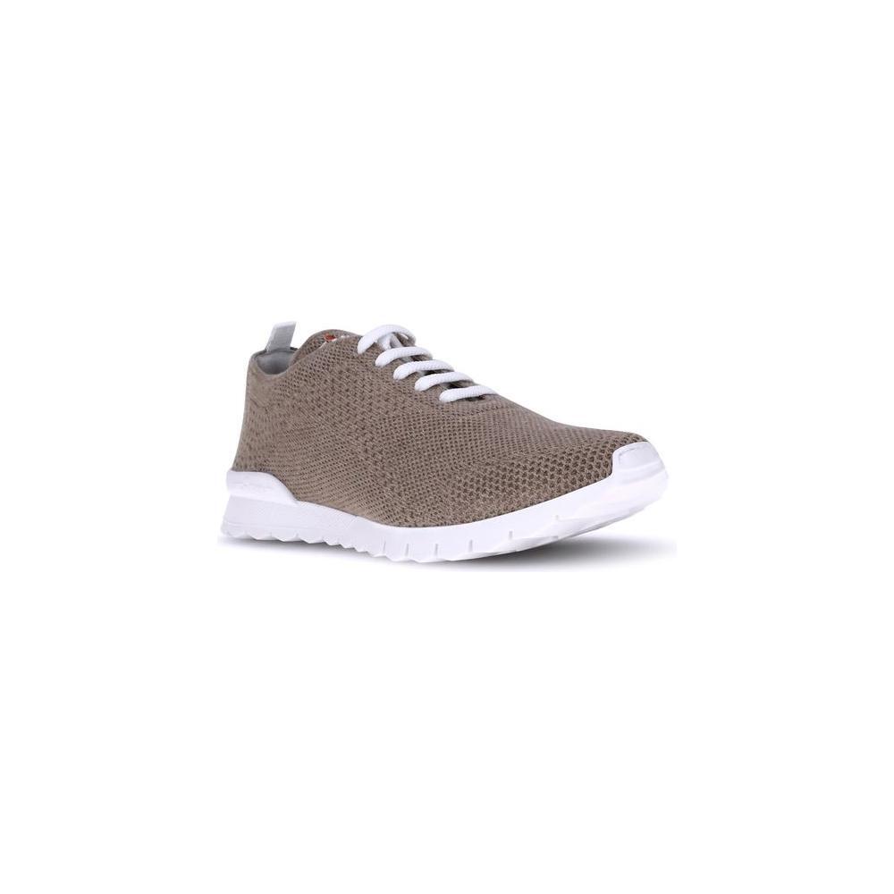 Kiton Cotton Sneakers KI-USSFITSN0084771001SABBIA-EU40/US7