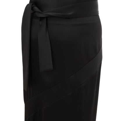 Tom Ford Black Acetate Long Skirt