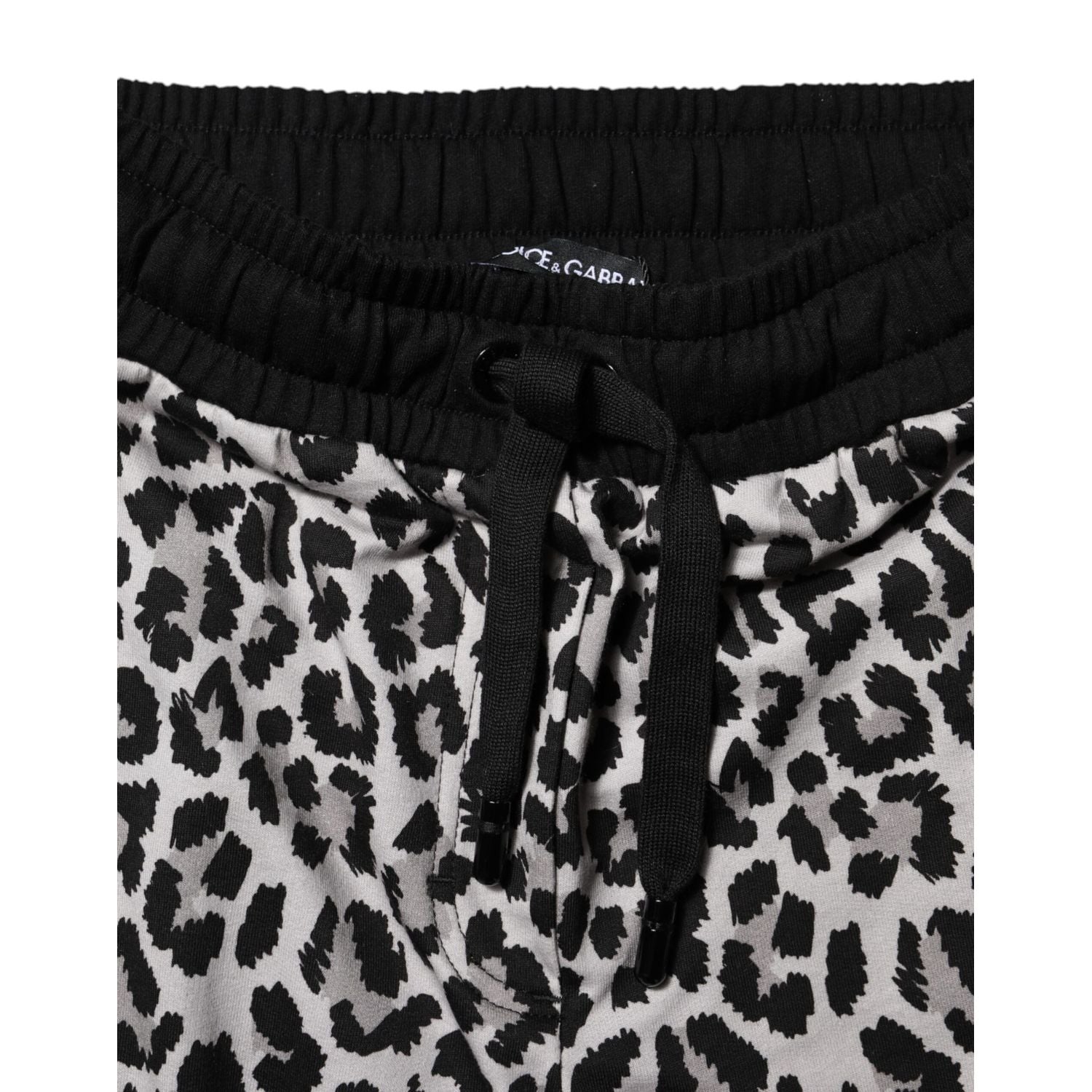 Dolce & Gabbana Multicolor Leopard #DGMillennials Jogger Pants