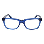 Guess Blue Men Glasses Frame in full-rim acetate with demo lenses