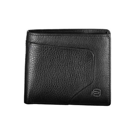 Piquadro Black Leather Wallet PI-20700
