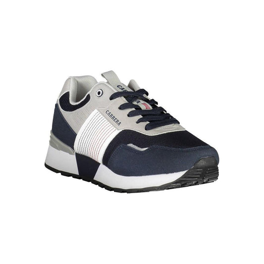 Carrera Blue Polyester Sneaker CA-21887-EU40/US7