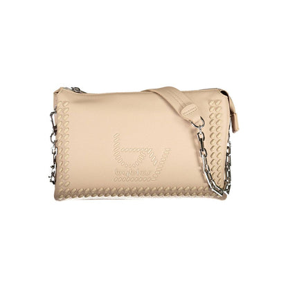 BYBLOS Beige Polyurethane Women Handbag 1728,67403481248,Bags,Beige,BYBLOS,New with tags,Shoulder Bags - Bags,Women