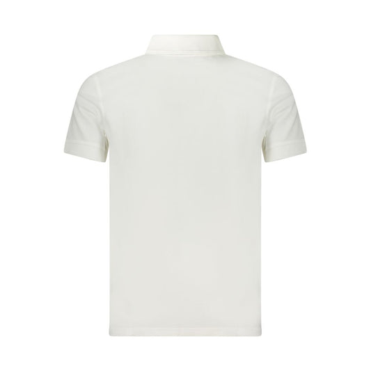 Hugo Boss White Cotton Polo Shirt BO-39009-XL