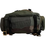 Dolce & Gabbana Military Green Patchwork Rucksack Backpack Bag BAG4641