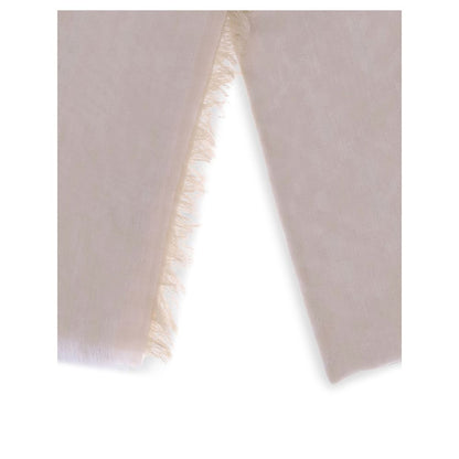 Fendi Beige Cotton Scarf