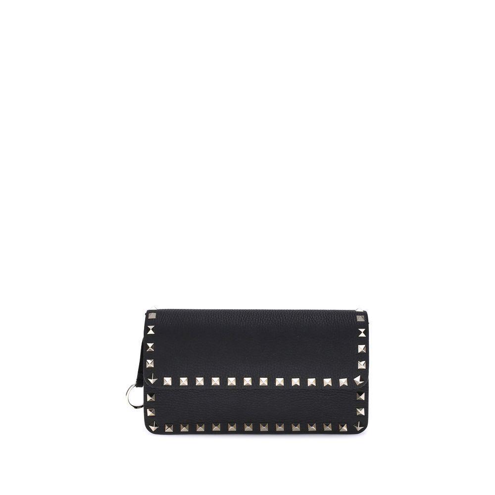 Valentino Garavani Rockstud Pochette with chain VA7W2P0S61VSH0NOBB