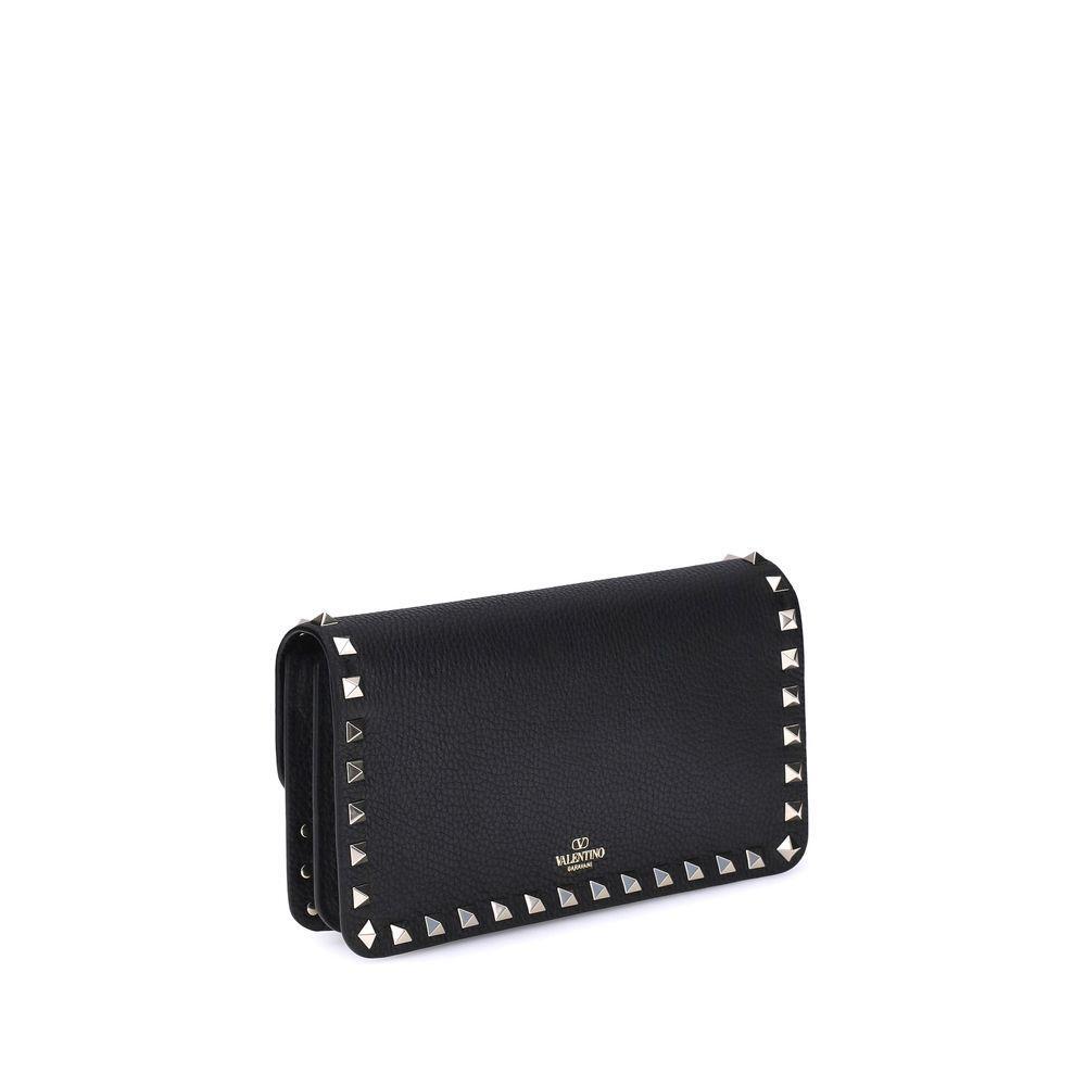 Valentino Garavani Rockstud Pochette with chain VA7W2P0S61VSH0NOBB