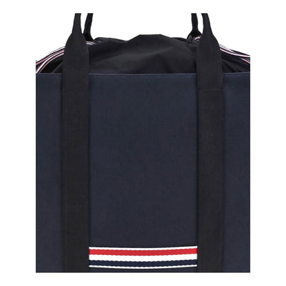 Thom Browne Blue Calf Leather Bos Taurus Handbag