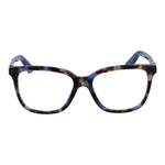Guess Blue Women Glasses Frame, plastic full-rim, rectangle, demo lenses, spring hinge, 49-15-140 size, stylish blue eyewear