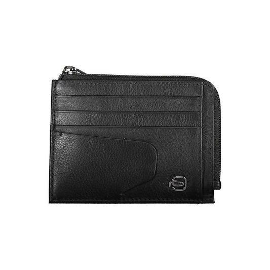 Piquadro Black Leather Wallet PI-20708