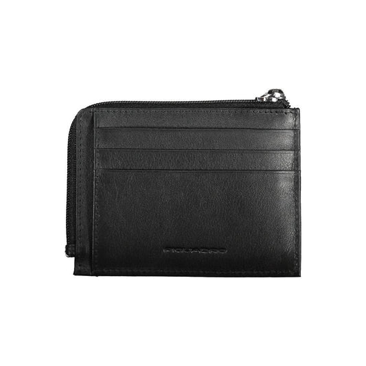 Piquadro Black Leather Wallet PI-20708