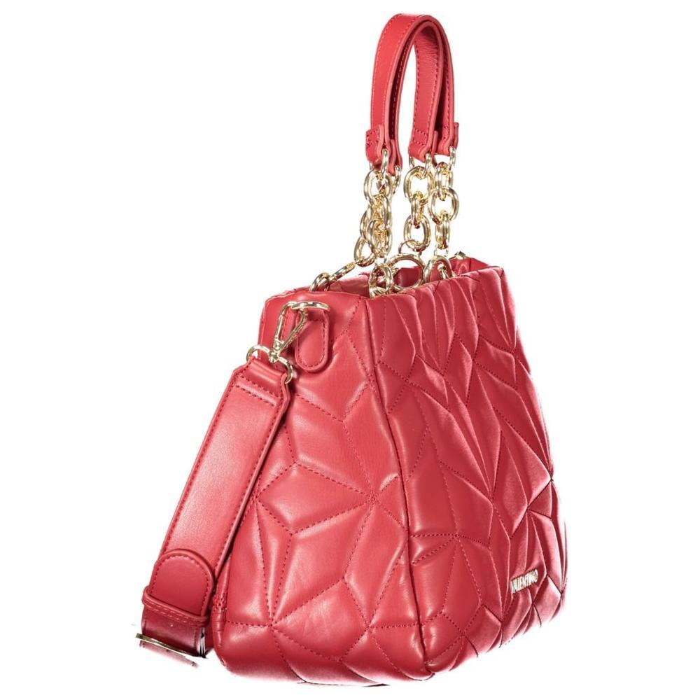 Mario Valentino Red Polyethylene Women Handbag VA-39180