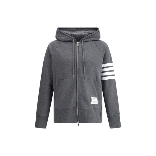 Thom Browne Gray Cotton Sweatshirt