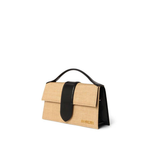 Jacquemus Le Grand Bambino Raffia Effect Shoulder Bag JA-8851535233236