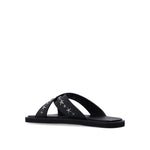 Jimmy Choo Palmo Leather Sandals JI-8736443367636-EU41/US8