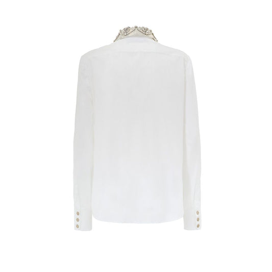 Gucci White Cotton Shirt GU-9850666-IT44|L