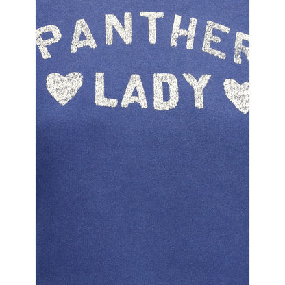 Valentino Blue Cotton Sweatshirt