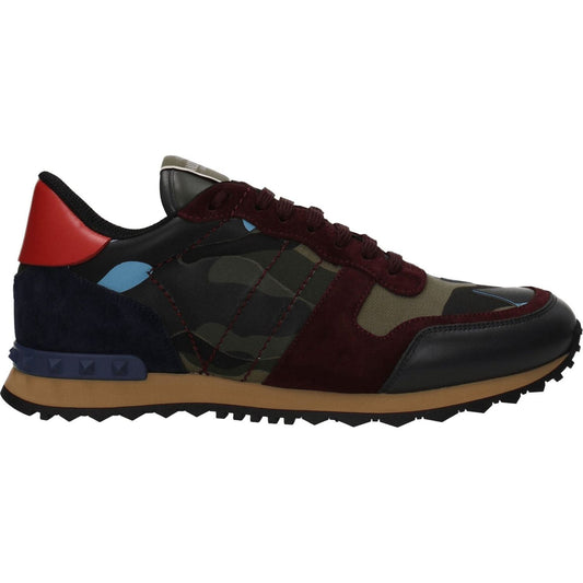 Valentino Garavani Green Leather Athletic Sneakers VA-8547140796681-EU41/US8