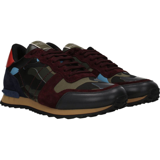 Valentino Garavani Green Leather Athletic Sneakers VA-8547140796681-EU41/US8