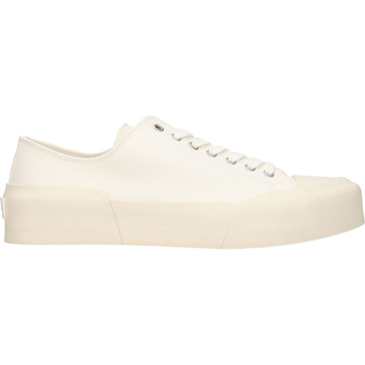 Jil Sander Beige Fabric Low Tops JI-8547288482057-EU40/US7