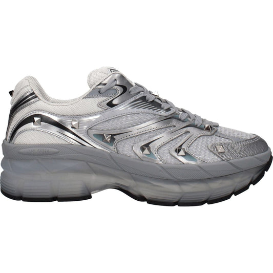 Valentino Garavani Gray Fabric Athletic Sneakers VA-8547391996169-EU39.5/US6.5