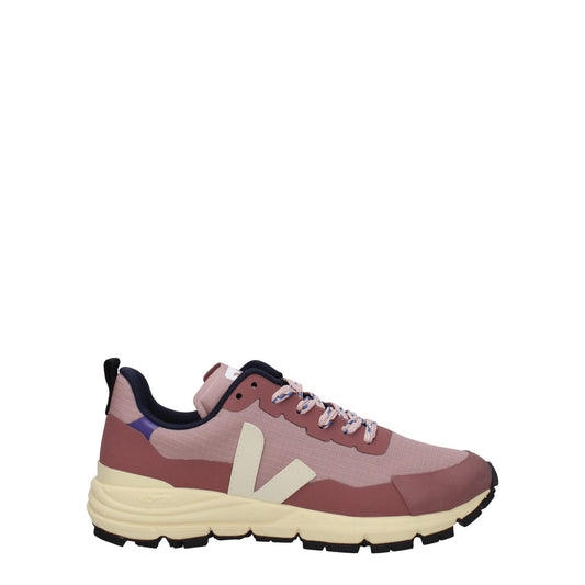 Veja Pink Fabric Athletic Sneakers