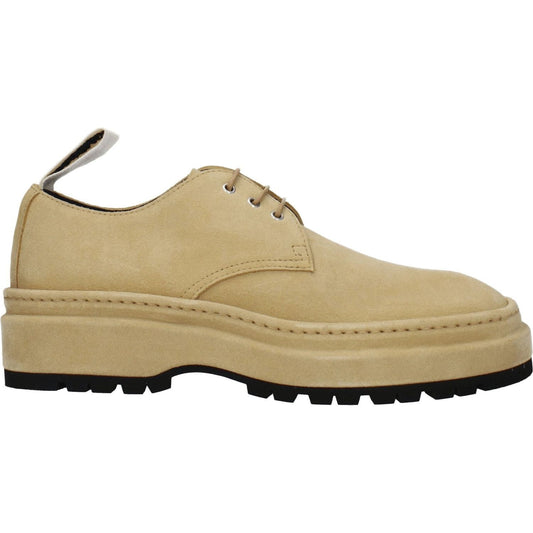 Jacquemus Beige Leather Oxfords And Derbies
