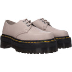Dr. Martens Gray Leather Oxfords And Derbies DR-8547455926537-EU36/US6
