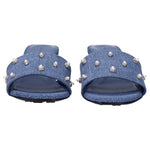 Givenchy Blue Fabric Flat Sandals GI-8547465003273-EU36/US6