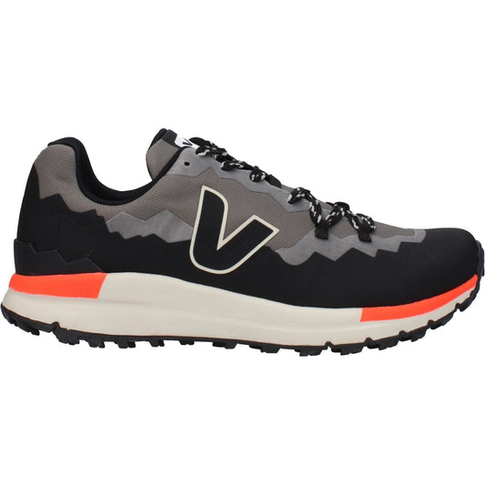 Veja Gray Fabric Athletic Sneakers