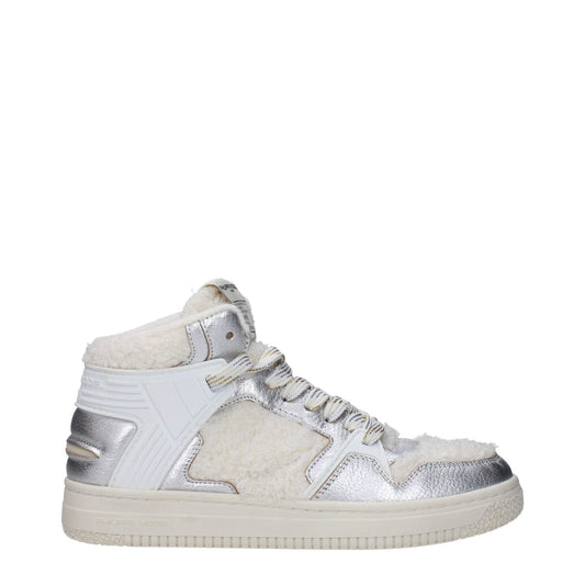 Philippe Model Gray Leather High Tops PH-15068724297993-EU37/US7
