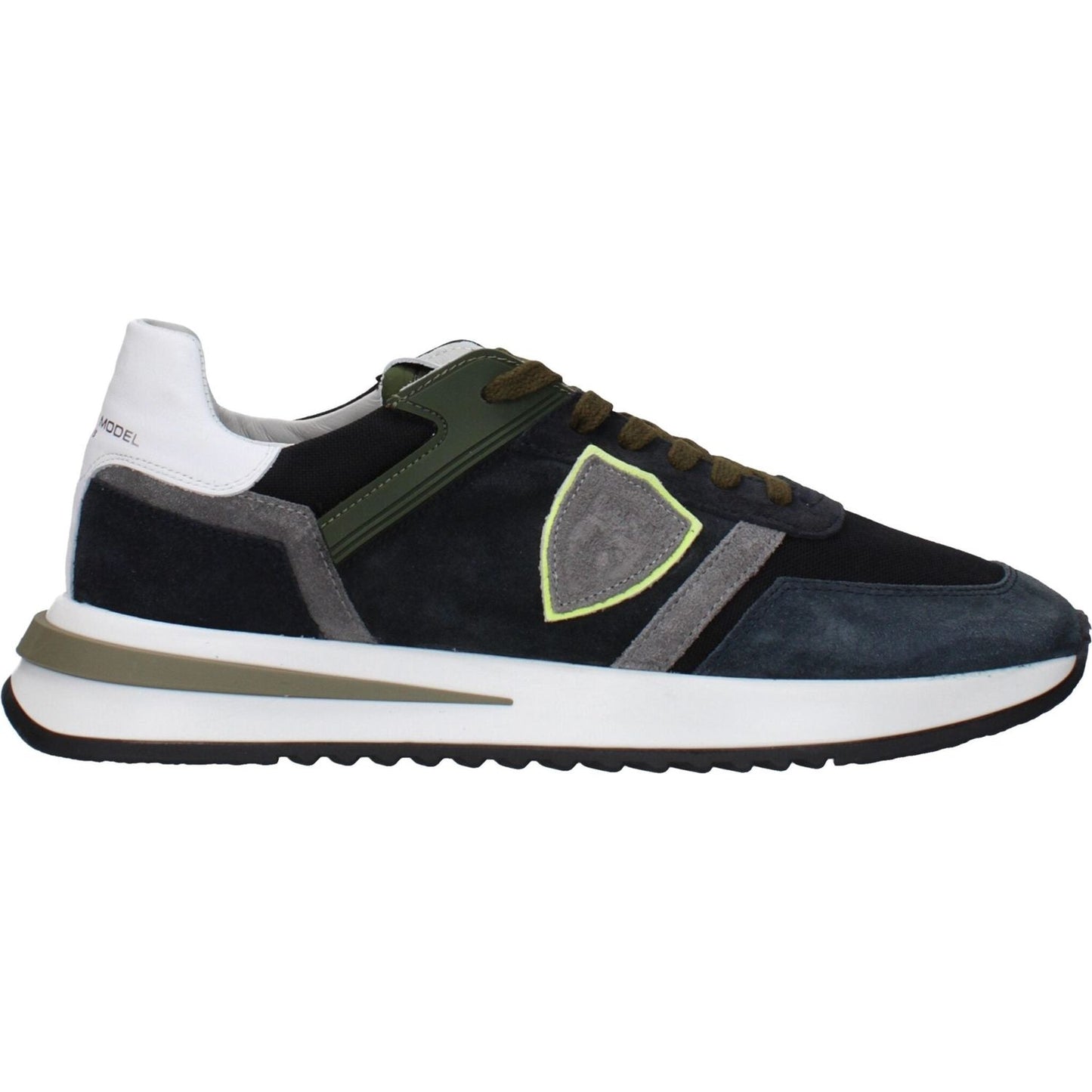 Philippe Model Blue Leather Low Tops PH-15090123604233-EU40/US7