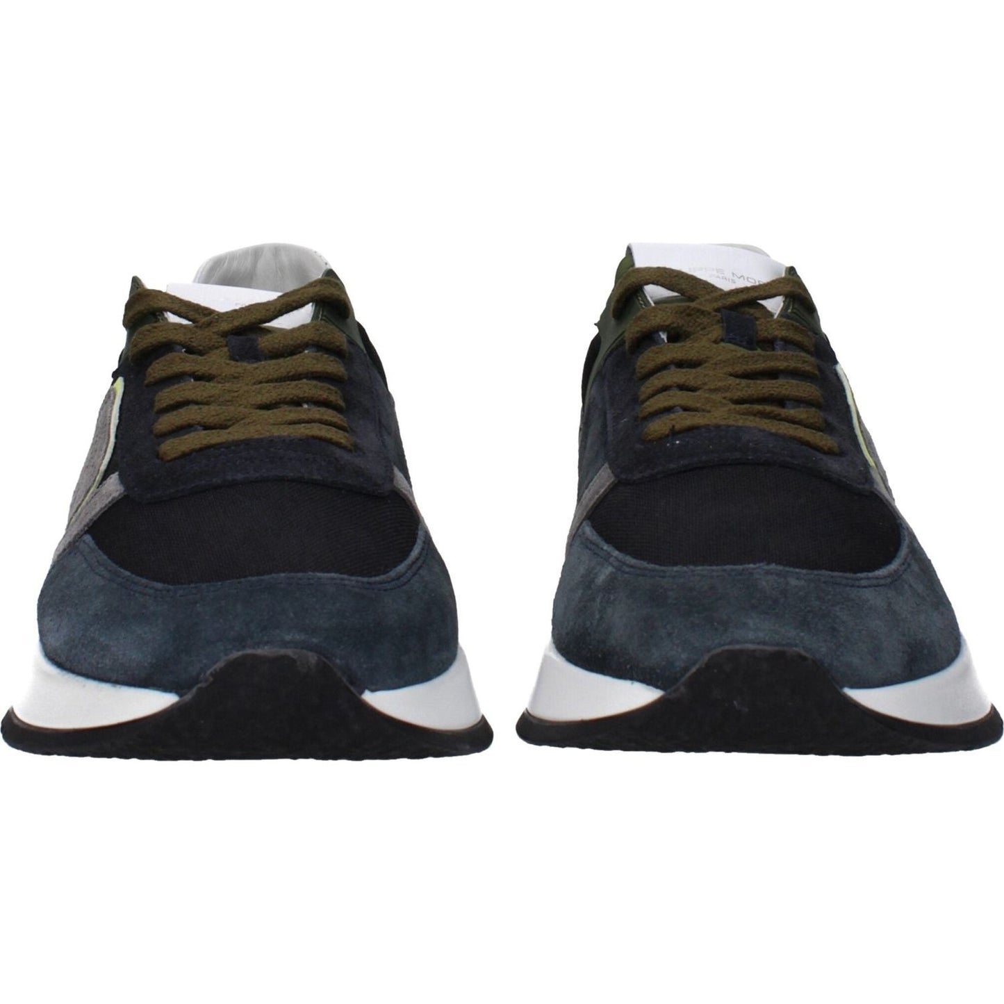 Philippe Model Blue Leather Low Tops PH-15090123604233-EU40/US7