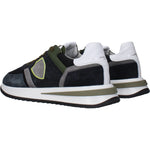 Philippe Model Blue Leather Low Tops PH-15090123604233-EU40/US7