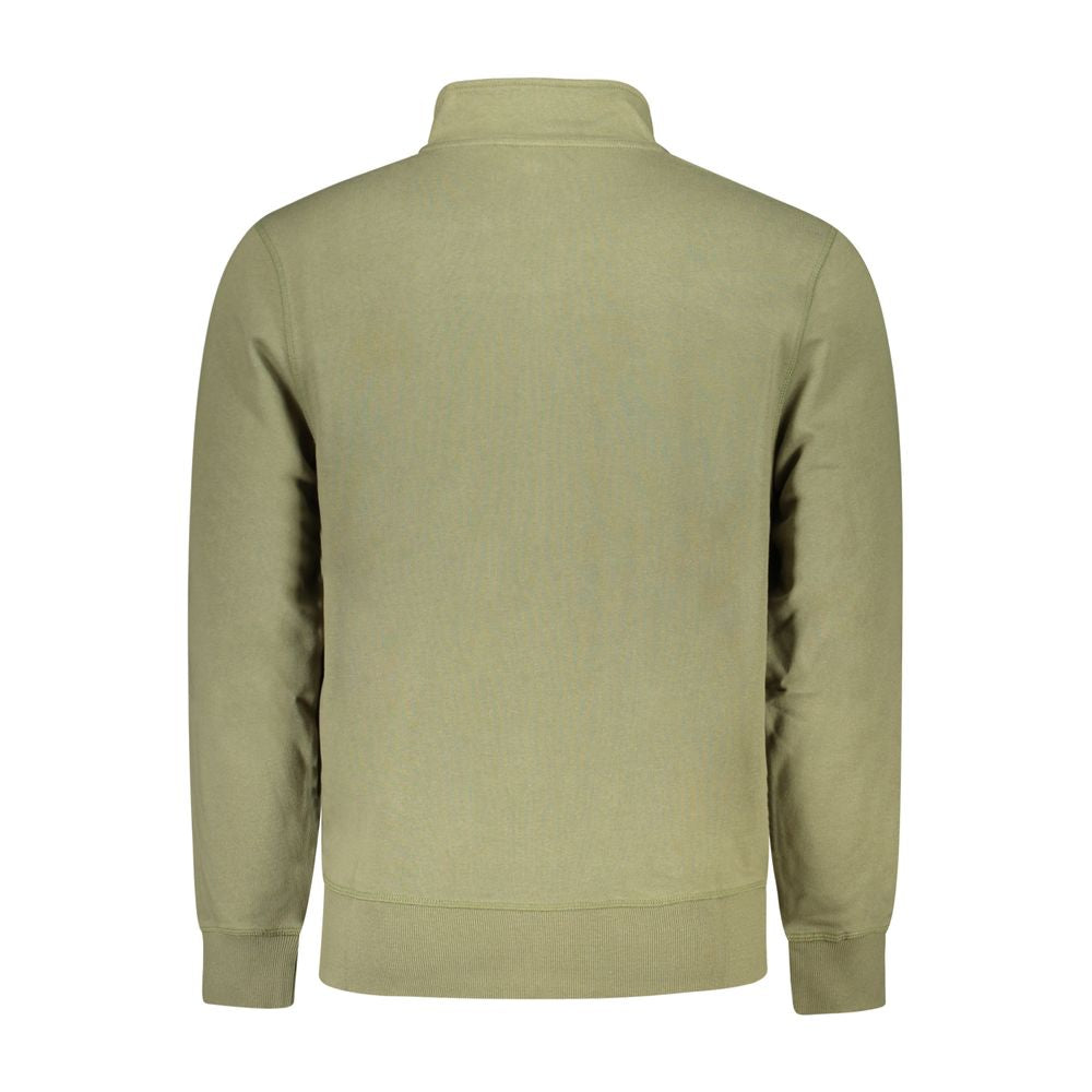North Sails Green Cotton Men Sweater