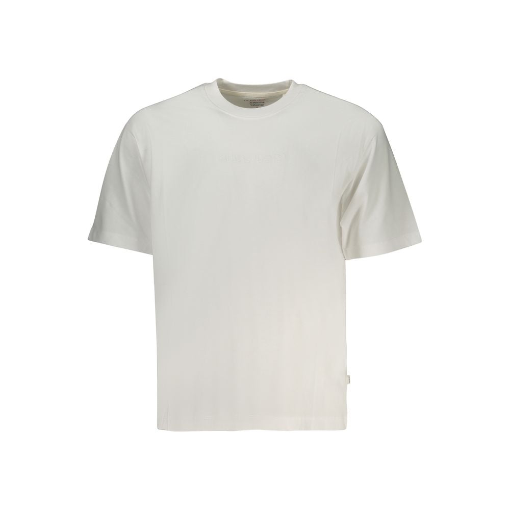 Guess Jeans White Cotton Men T-Shirt GU-32467-S