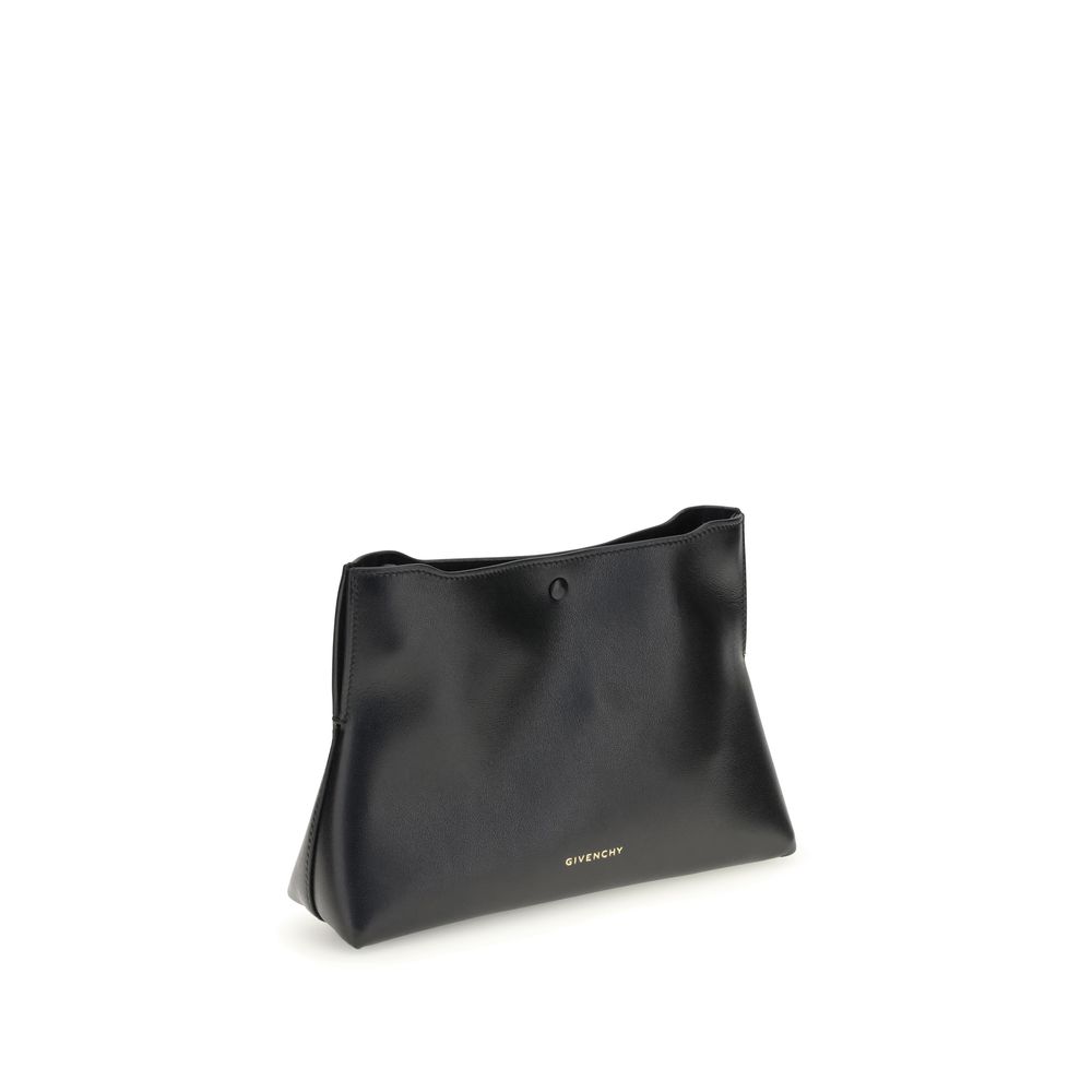 Givenchy Black Calf Leather Bos Taurus Clutch Bag Givenchy