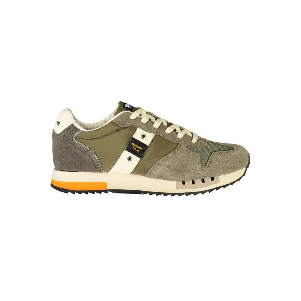 Blauer Green Polyester Men Sneaker