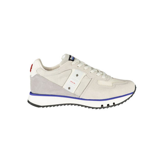 Blauer Gray Leather Men Sneaker