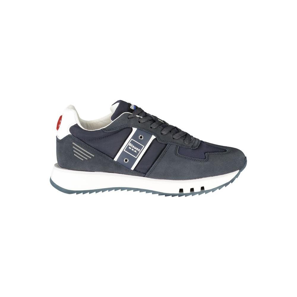 Blauer Blue Leather Men Sneaker BL-39250-EU42/US9
