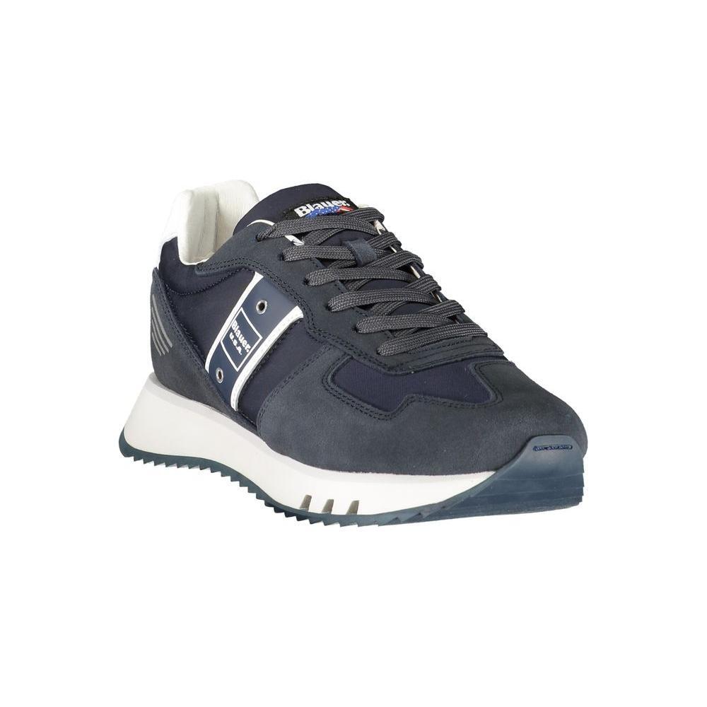 Blauer Blue Leather Men Sneaker BL-39250-EU42/US9
