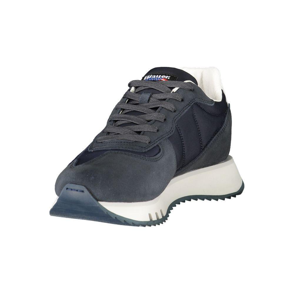 Blauer Blue Leather Men Sneaker BL-39250-EU42/US9