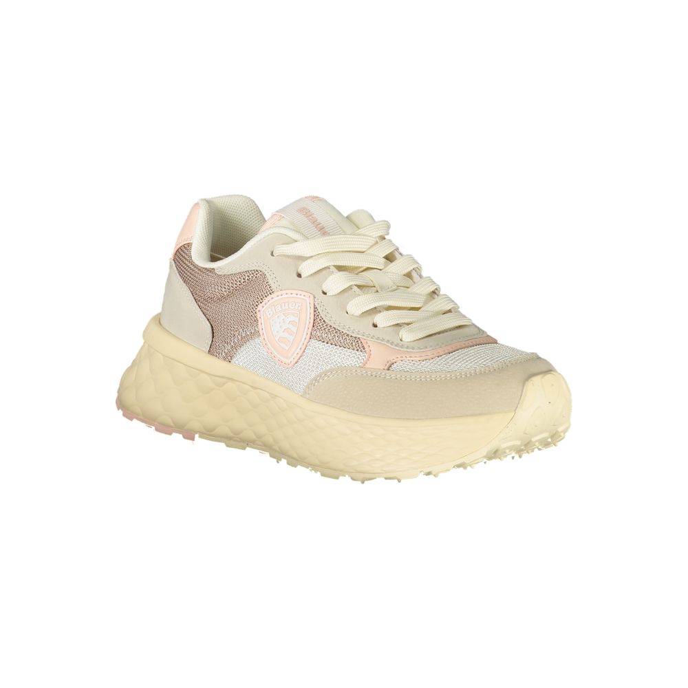 Blauer Beige Polyurethane Women Sneaker1728,67403481248,Beige,Blauer,Chunky - Sneakers - Shoes,EU36/US6,EU37/US7,EU38/US8,EU40/US10,EU41/US11,New with tags,Shoes,Sneakers - Shoes,Women