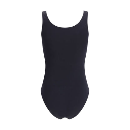 Wolford Black Polyamide Top elegant sleeveless bodysuit with round neckline made of sustainable Velvet circular knit fabric