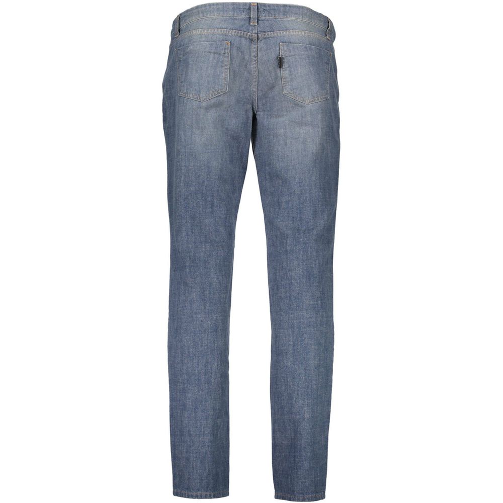 Costume National Blue Cotton Jeans Denim
