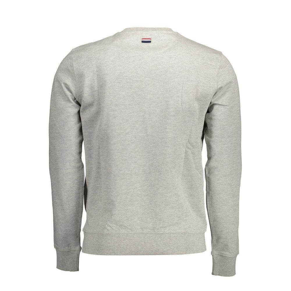 U.S. POLO ASSN. Gray Cotton Men's Sweatshirt