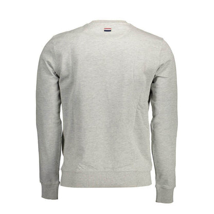 U.S. POLO ASSN. Gray Cotton Men's Sweatshirt
